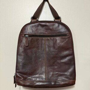 Jack Georges Voyager Convertible Backpack | Genuine Leather | Summer Bag